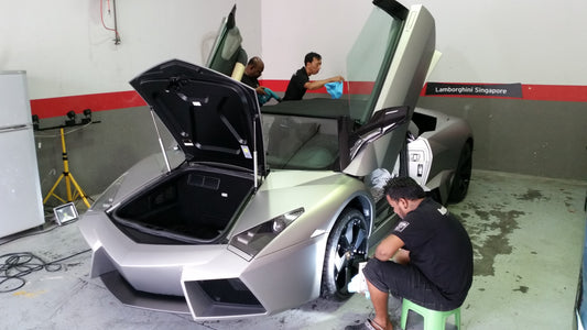 New Zymöl Detailing Studio opened by Lamborghini in Singapore