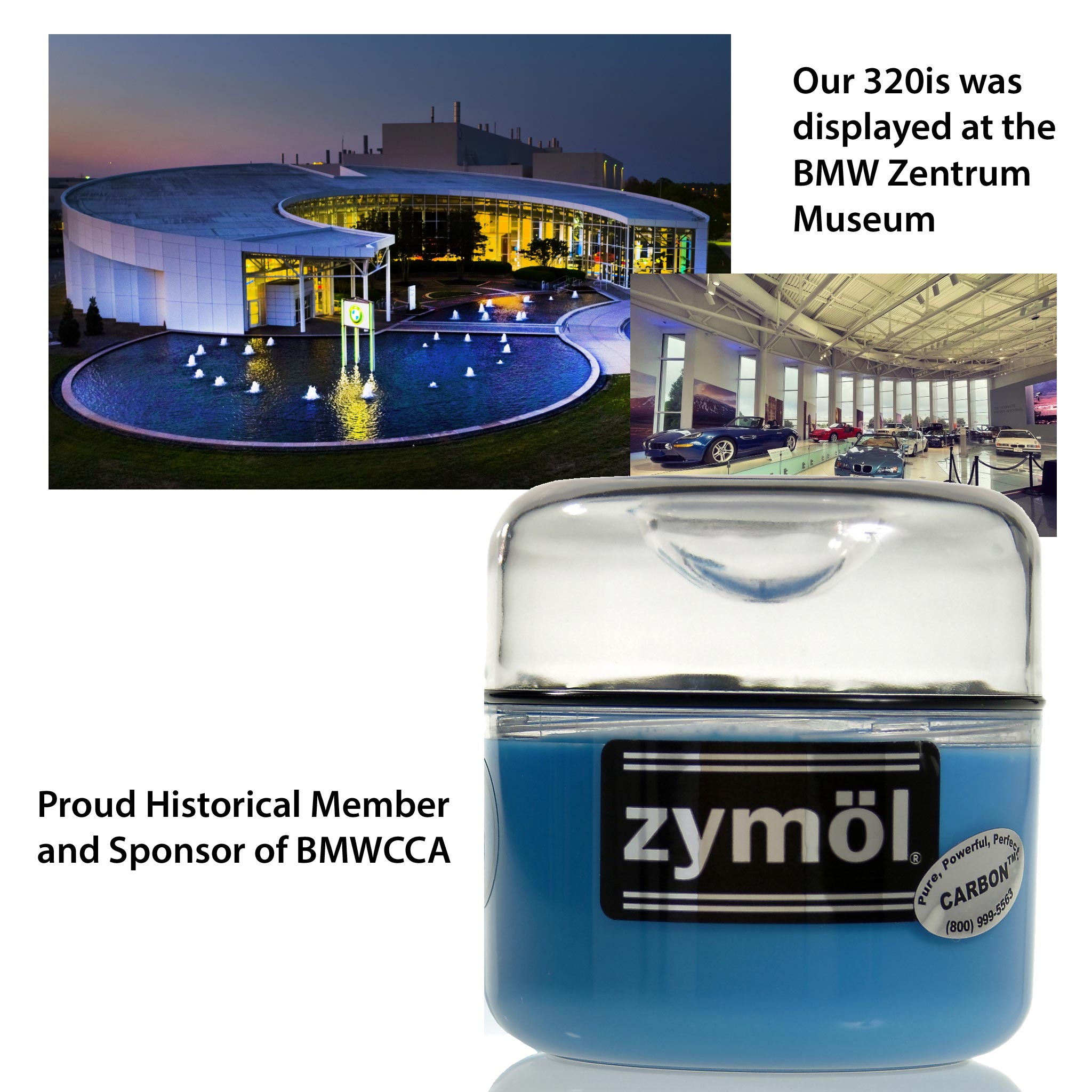 Carbon™ Wax - Zymöl Hand-Crafted Wax for Dark Color Paint